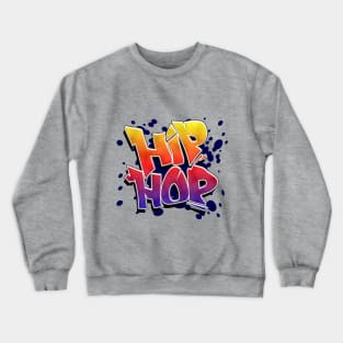 Hip Hop colours Crewneck Sweatshirt